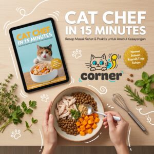 Ebook Cat Chef in 15 Minutes: Panduan Lengkap Real Food Untuk Anabul