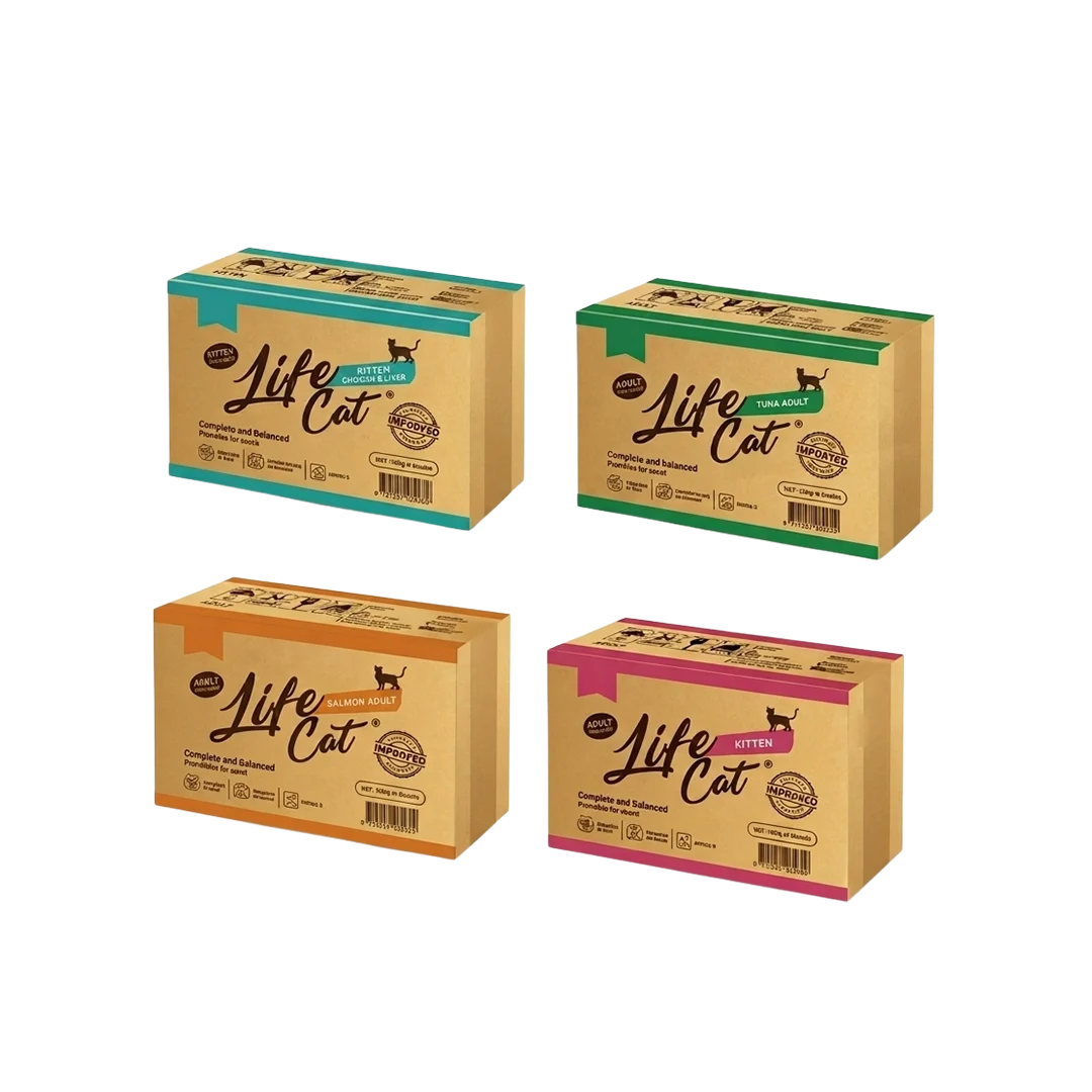 Life Cat Wet Food 1 Dus Isi 24 Kaleng